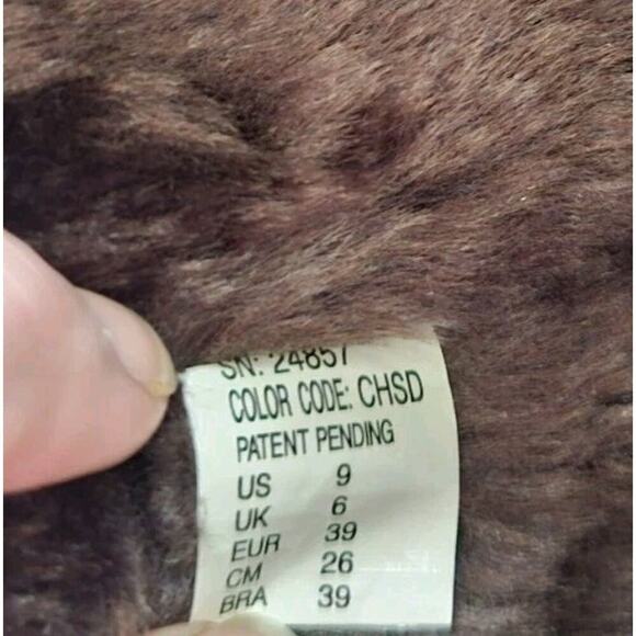 Skechers Shape Up Boot Women Sz 9 Nubuck Suede Leather Fleece Line NWOB Brown - Picture 6 of 13